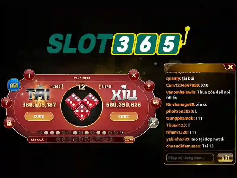 Đa dạng trò chơi slots tại Slot365