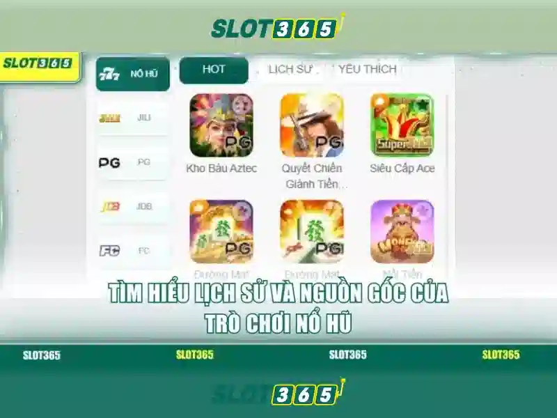 Slot365 – Trải nghiệm xèng đỉnh cao