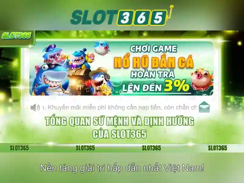 Slot365: Trải nghiệm casino trực tuyến hàng đầu