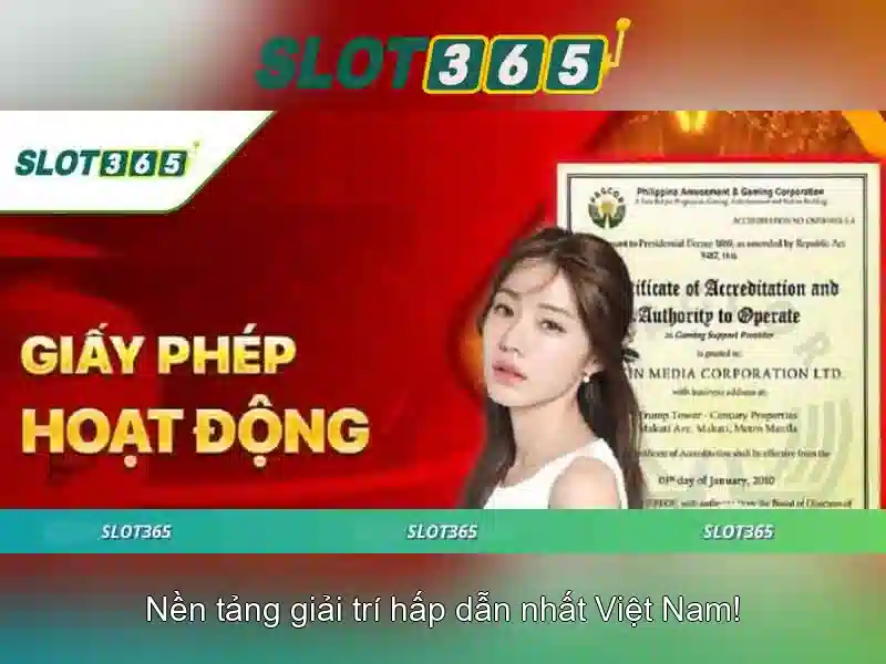 Slot365: Nền tảng trò chơi slots trực tuyến hàng đầu