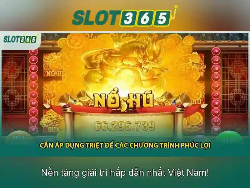 Slot365: Trải nghiệm chơi slot trực tuyến hàng đầu