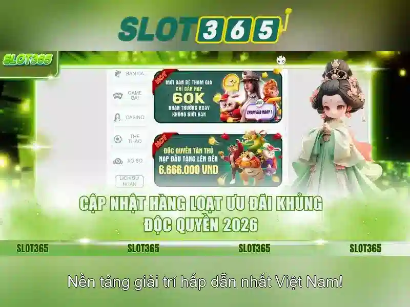 Slot365: Trải nghiệm kasino trực tuyến đột phá